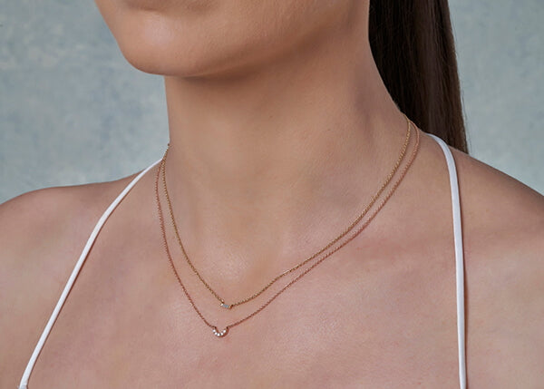Baguette Necklace