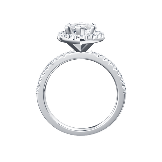 Image for 14K White Ring Mounting