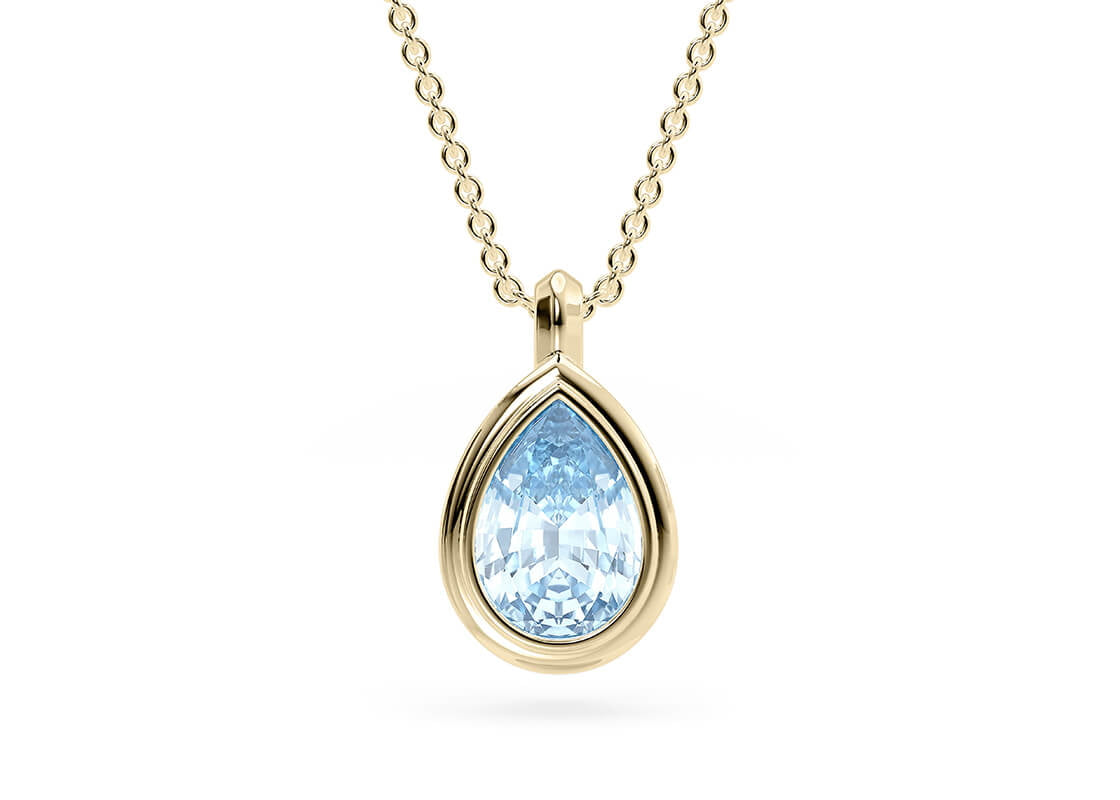 Azure Bloom Pendant