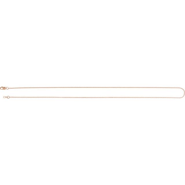 14k-rose-gold--diamond-cut-curb-24"-chain