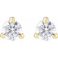 14k-yellow-1/5-ctw-lab-grown-diamond-cocktail-style-stud-earrings