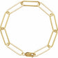 14k-yellow-gold--paperclip-style-7"-chain