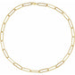 14k-yellow-gold--paperclip-style-18"-chain