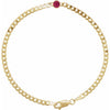 14k-yellow-gold-lab-grown-ruby-link-7"-bracelet