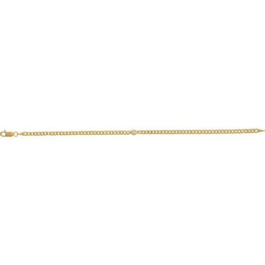 14k-yellow-gold-1/5-ct-lab-grown-diamond-link-7"-bracelet