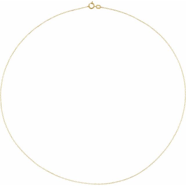 14k-yellow-gold-.-diamond-cut-paperclip-style-forzentina-16"-chain