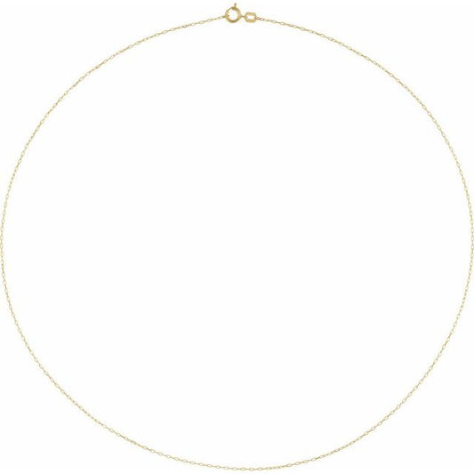 14k-yellow-gold-.-diamond-cut-paperclip-style-forzentina-16"-chain
