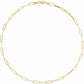 14k-yellow-gold--paperclip-style-16"-chain