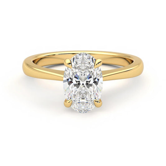 Serenelle 18k Yellow Gold Engagement Ring