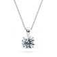 Pure and understated, the Solara Pendant showcases your chosen diamond or gemstone in a refined four-claw setting. Designed to let light flow freely around the stone, this minimalist piece creates a radiant shimmer with every movement-perfect for adding effortless elegance to any look.
