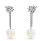 Honouring the timeless beauty of pearls, the Seraphina Drops bring a fresh, modern twist to classic elegance. Featuring rare South Sea pearls, this standout piece is beautifully accented with sparkling diamonds and a delicate floral motif.