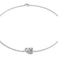 Celebrate duality with this elegant Toi et Moi bracelet. A pear-shaped diamond meets an emerald-cut stone, pairing soft curves with clean lines in a design that reflects the many facets of love and individuality. A striking expression of timeless versatility.