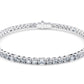 Inspired by the elegance of contrast, the Serenade bracelet features a flowing sequence of emerald-cut and round brilliant diamonds. This alternating design catches the light from every angle, offering a graceful rhythm that dances across the wrist. Available in natural or lab-grown diamonds.