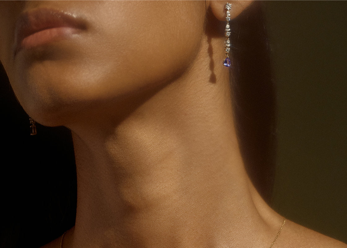 Gaia Tanzanite Drops