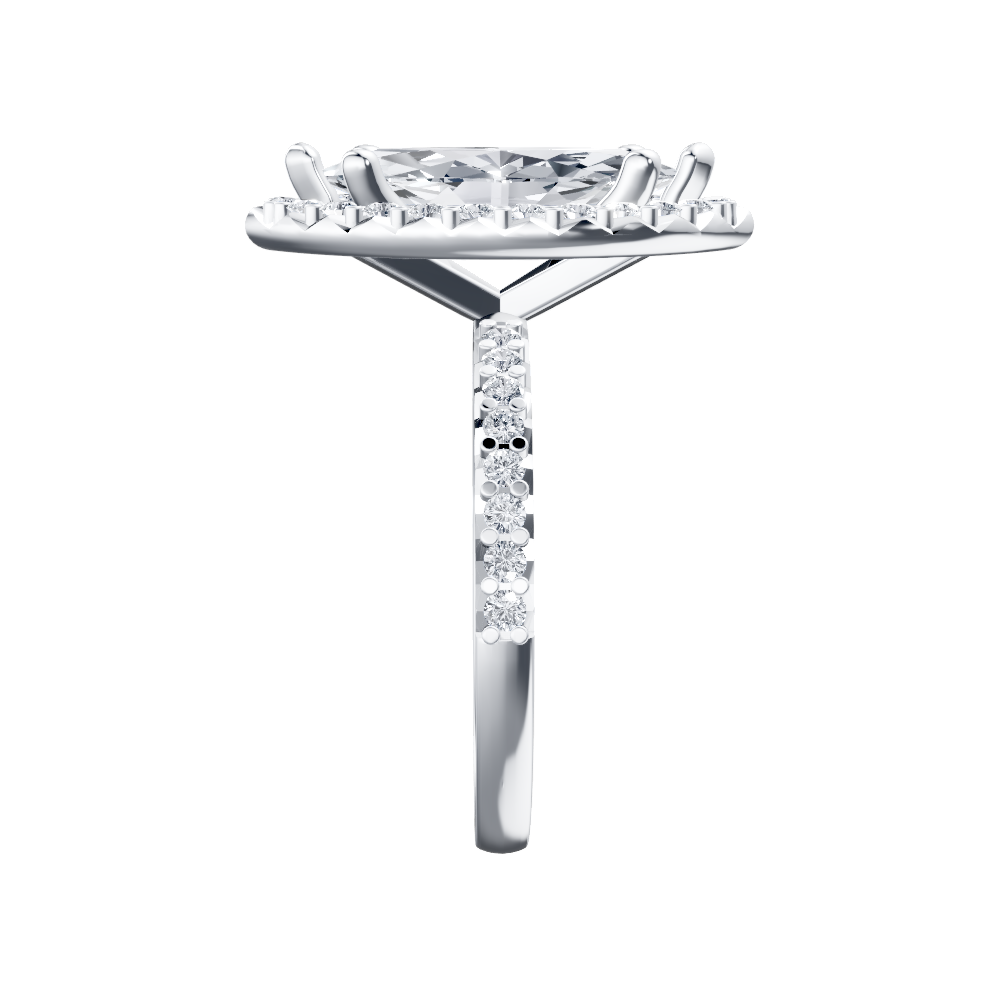 Image for 14K White Ring Mounting