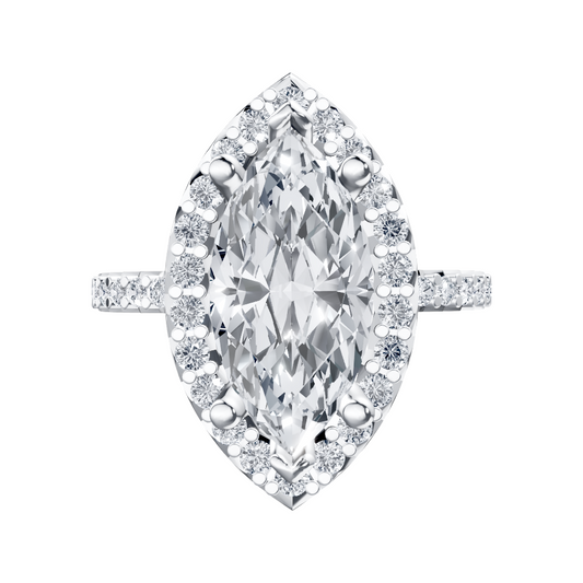 Image for 14K White Ring Mounting
