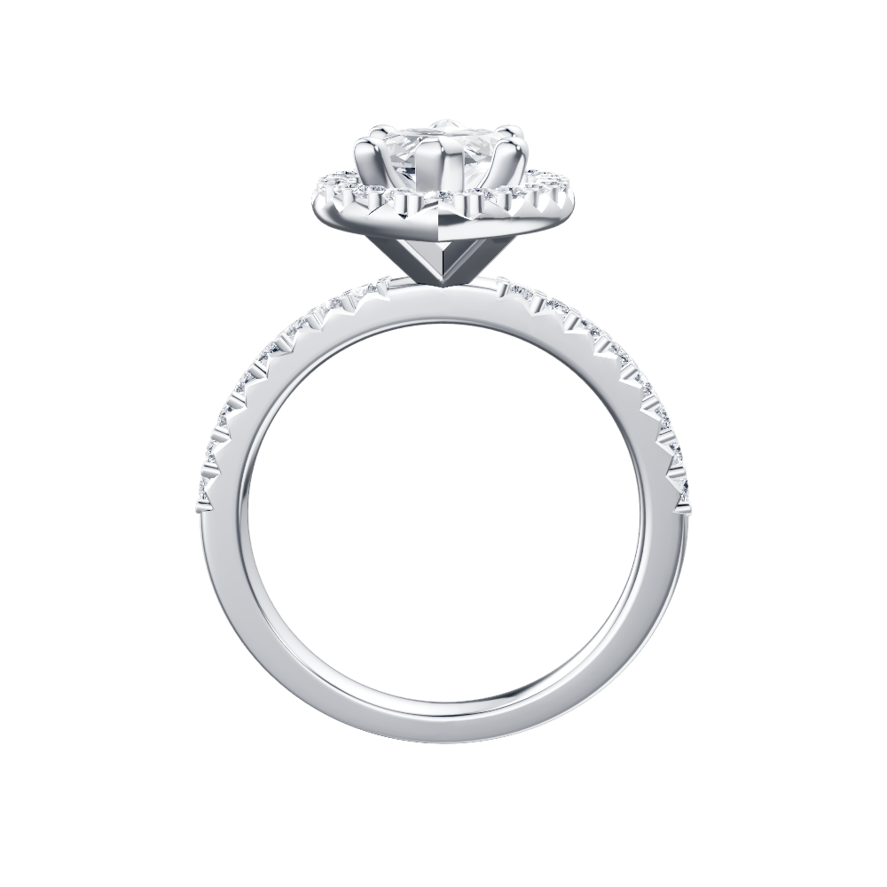Image for 14K White Ring Mounting