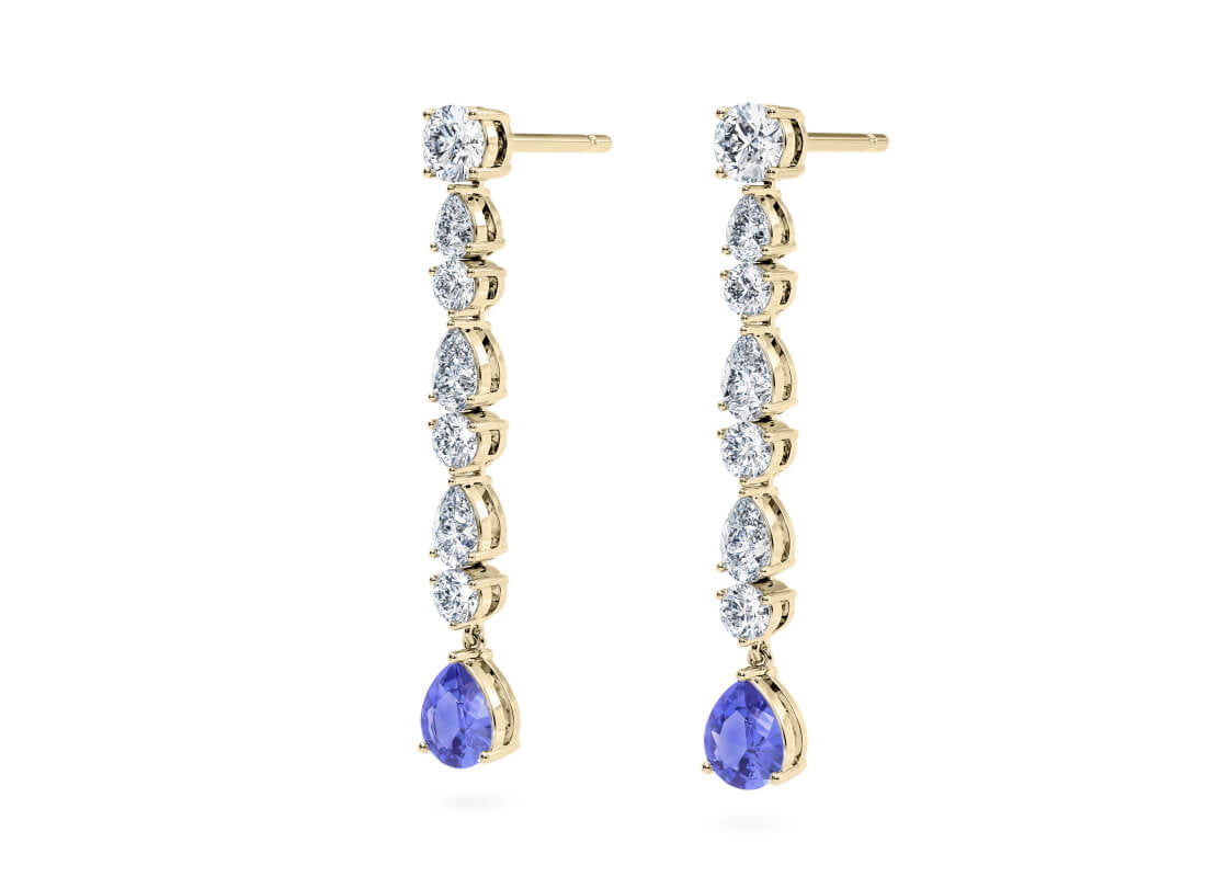 Gaia Tanzanite Drops
