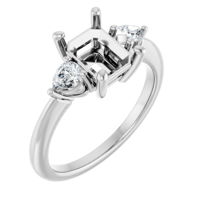 14k-white-gold-emerald-8-x-6-mm,platinum-emerald-8-x-6-mm
