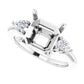 platinum-9-x--asscher-1/4-ctw-natural-diamond-semi-set-engagement-ring