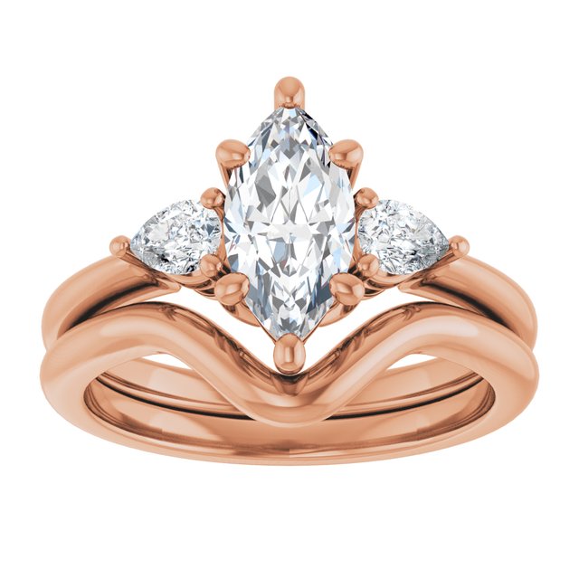 14k-rose-gold-10-x--marquise-1/4-ctw-lab-grown-diamond-semi-set-engagement-ring