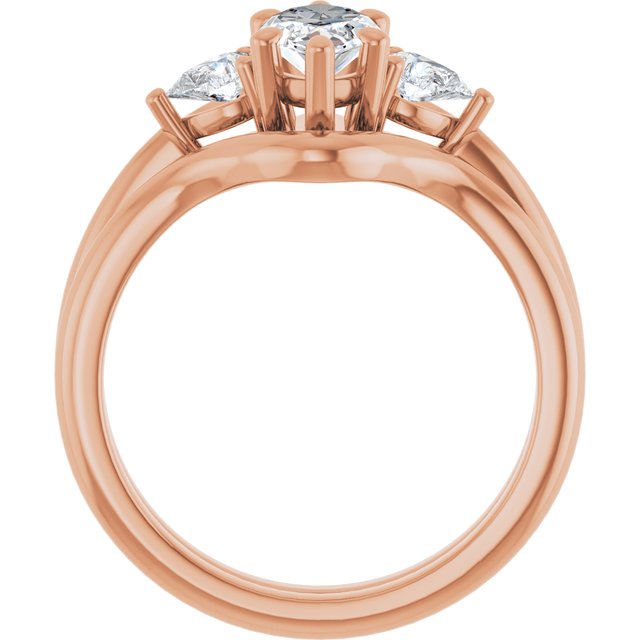 14k-rose-gold-10-x--marquise-1/4-ctw-lab-grown-diamond-semi-set-engagement-ring
