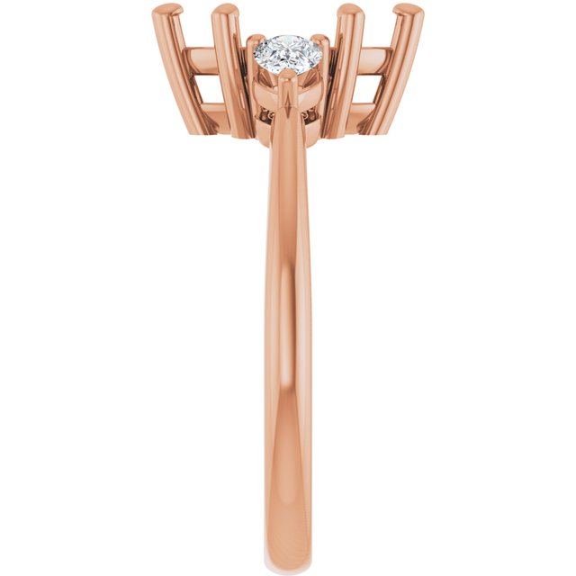 14k-rose-gold-10-x--marquise-1/4-ctw-lab-grown-diamond-semi-set-engagement-ring
